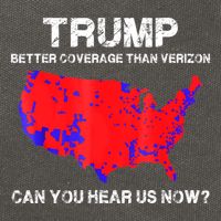 Trump Better Coverage Than Verizon Can You Hear Us Now Cotton Canvas Backpack