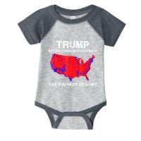 Trump Better Coverage Than Verizon Can You Hear Us Now Infant Baby Jersey Bodysuit