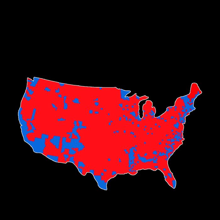 Trump Better Coverage Than 5g Can You Hear Us Know Funny Election Map 16oz Travel Tumbler
