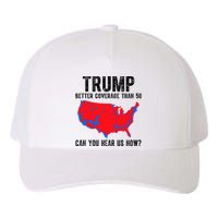 Trump Better Coverage Than 5g Can You Hear Us Know Funny Election Map Yupoong Adult 5-Panel Trucker Hat