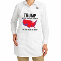 Trump Better Coverage Than 5g Can You Hear Us Know Funny Election Map Apron