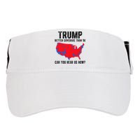 Trump Better Coverage Than 5g Can You Hear Us Know Funny Election Map Adult Drive Performance Visor