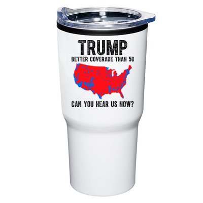 Trump Better Coverage Than 5g Can You Hear Us Know Funny Election Map Tumbler