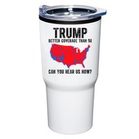 Trump Better Coverage Than 5g Can You Hear Us Know Funny Election Map Tumbler