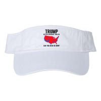 Trump Better Coverage Than 5g Can You Hear Us Know Funny Election Map Valucap Bio-Washed Visor