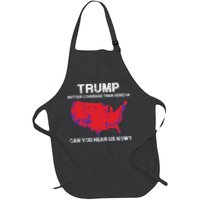 Trump Better Coverage Than Verizon Can You Hear Us Now Full-Length Apron With Pockets