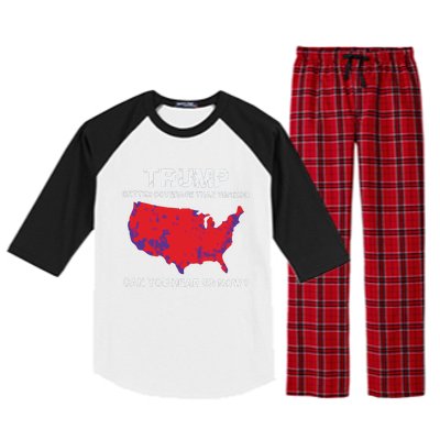 Trump Better Coverage Than Verizon Can You Hear Us Now Raglan Sleeve Pajama Set