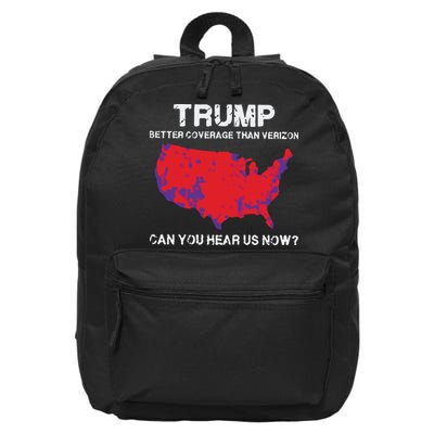 Trump Better Coverage Than Verizon Can You Hear Us Now 16 in Basic Backpack
