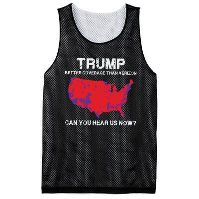 Trump Better Coverage Than Verizon Can You Hear Us Now Mesh Reversible Basketball Jersey Tank