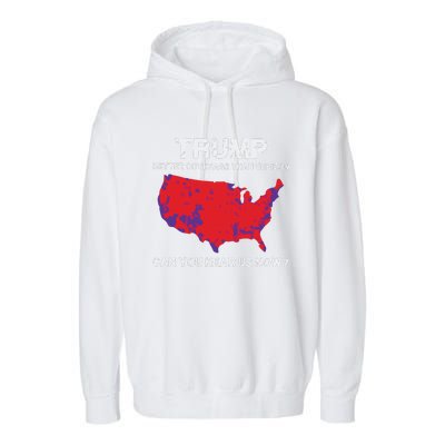 Trump Better Coverage Than Verizon Can You Hear Us Now Garment-Dyed Fleece Hoodie