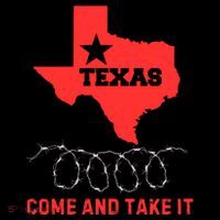 Texas Border Crisis Come And Take It Stripe Pom Pom Beanie