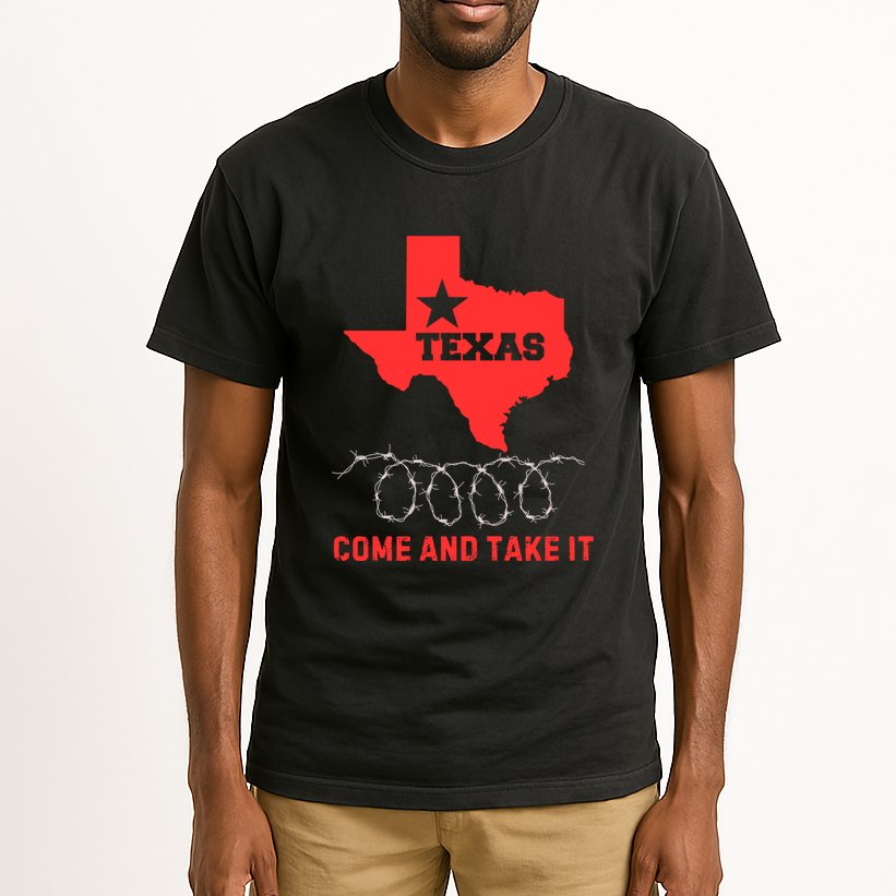 Texas Border Crisis Come And Take It Tall T-Shirt