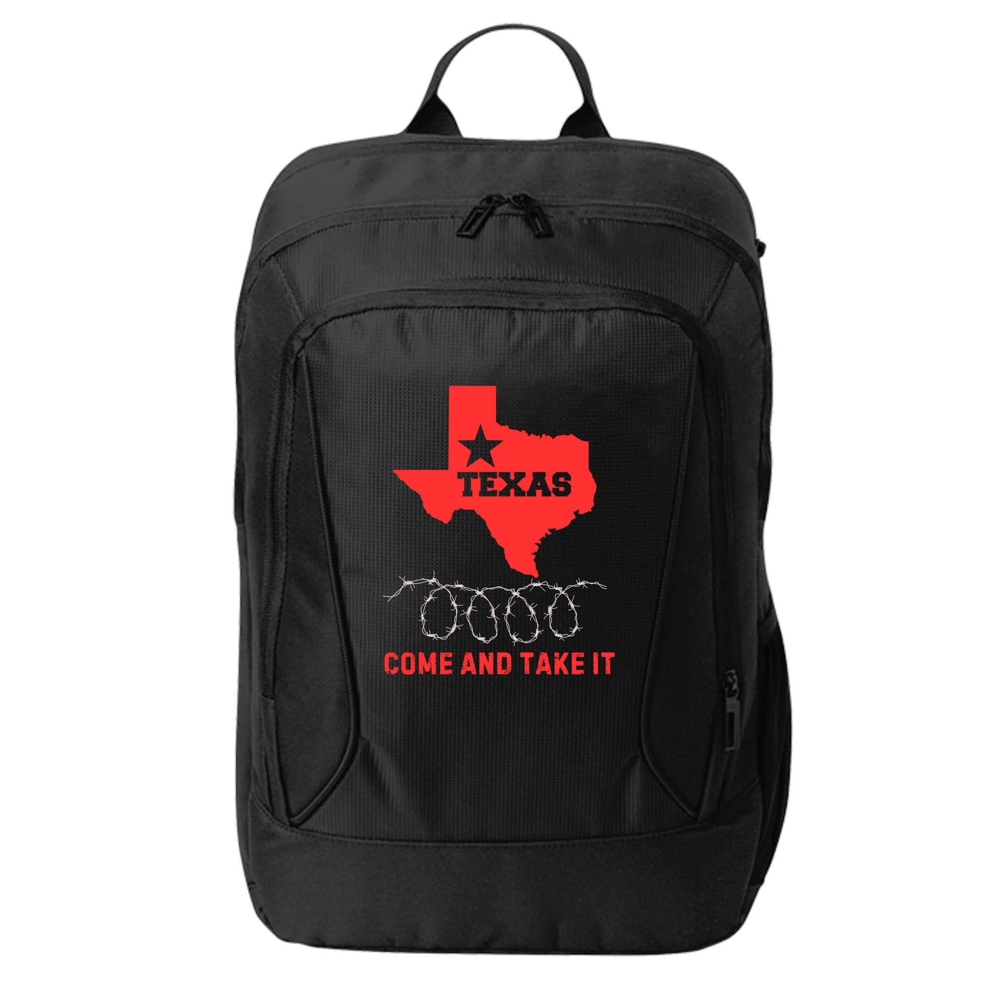 Texas Border Crisis Come And Take It City Backpack