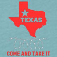 Texas Border Crisis Come And Take It Sueded Cloud Jersey T-Shirt