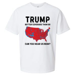 Trump Better Coverage Than 5g Can You Hear Us Now Sueded Cloud Jersey T-Shirt