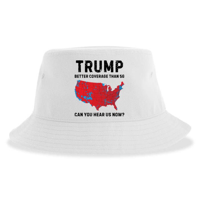 Trump Better Coverage Than 5g Can You Hear Us Now Sustainable Bucket Hat