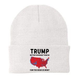 Trump Better Coverage Than 5g Can You Hear Us Now Knit Cap Winter Beanie