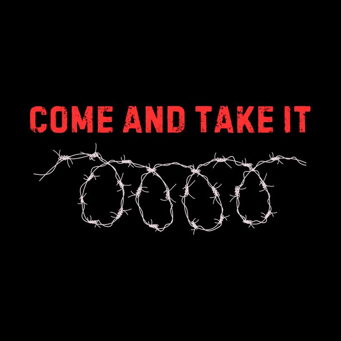 Texas Border Crisis Come And Take It Tall Long Sleeve T-Shirt