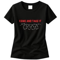Texas Border Crisis Come And Take It Womens T-Shirt