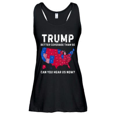 Trump Better Coverage Than 5g Can You Hear Us Now Ladies Essential Flowy Tank