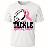 Tackle Breast Cancer Ribbon Football Performance Shirt