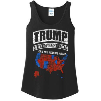 Trump Better Coverage Than 5g Can You Hear Us Now Usa Map Ladies Essential Tank