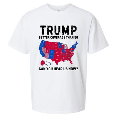 Trump Better Coverage Than 5g Can You Hear Us Now Sueded Cloud Jersey T-Shirt