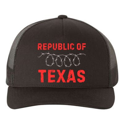 Texas Border Crisis Come And Take It Republic Of Texas Yupoong Adult 5-Panel Trucker Hat