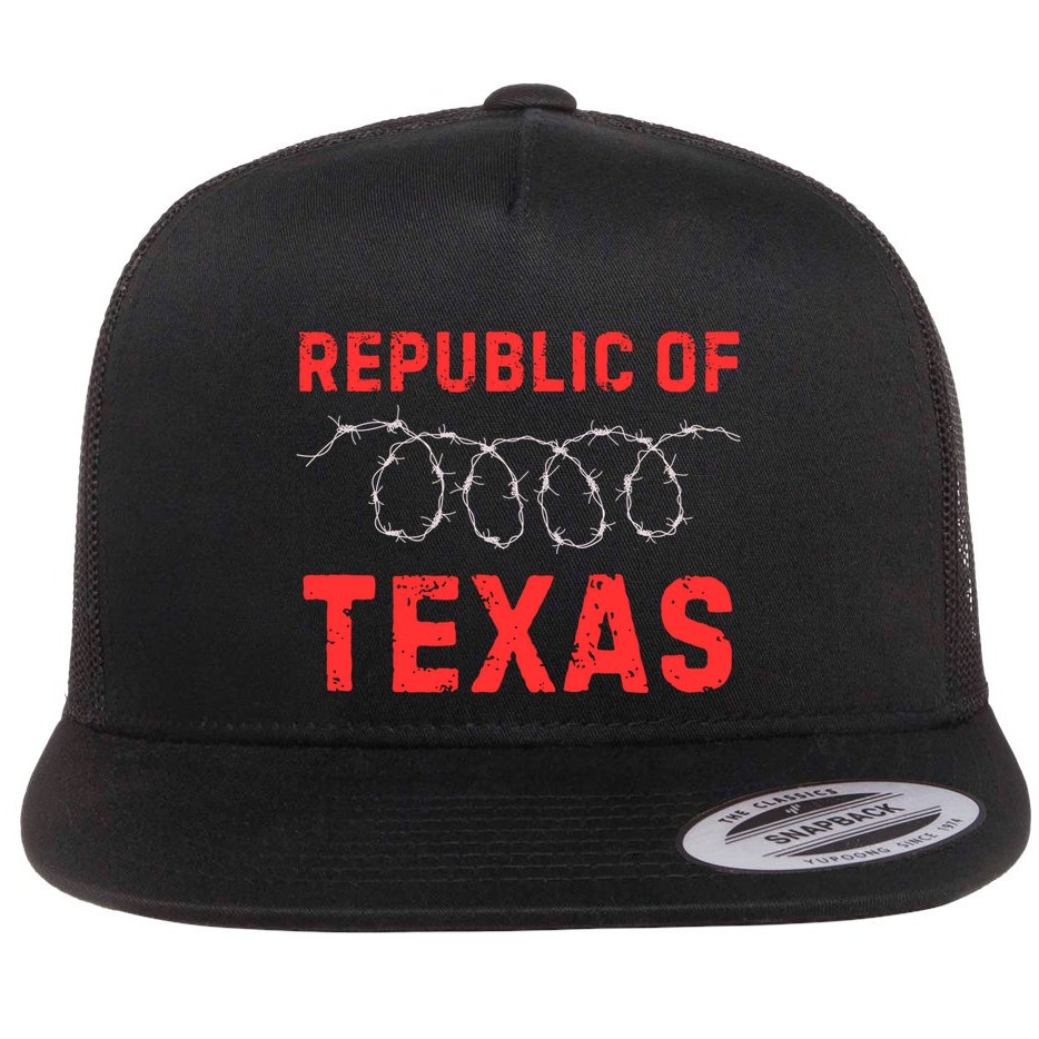 Texas Border Crisis Come And Take It Republic Of Texas Flat Bill Trucker Hat