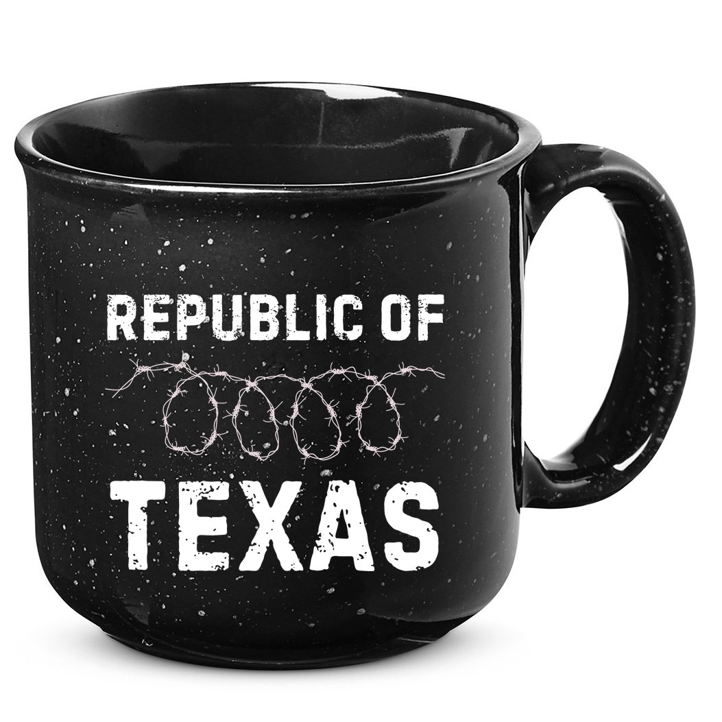Texas Border Crisis Come And Take It Republic Of Texas 15oz Campfire Ceramic Mug