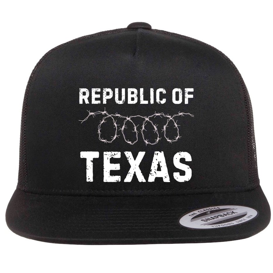 Texas Border Crisis Come And Take It Republic Of Texas Flat Bill Trucker Hat