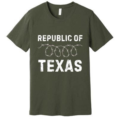 Texas Border Crisis Come And Take It Republic Of Texas Premium T-Shirt