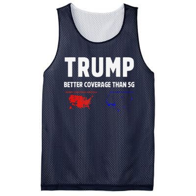 Trump Better Coverage Politics Funny Mesh Reversible Basketball Jersey Tank