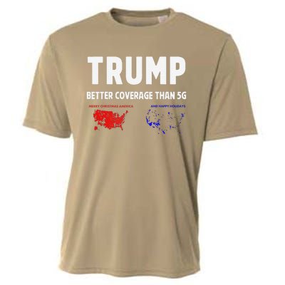 Trump Better Coverage Politics Funny Cooling Performance Crew T-Shirt