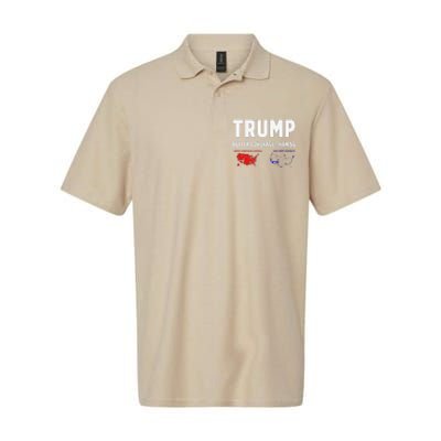 Trump Better Coverage Politics Funny Softstyle Adult Sport Polo