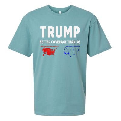 Trump Better Coverage Politics Funny Sueded Cloud Jersey T-Shirt