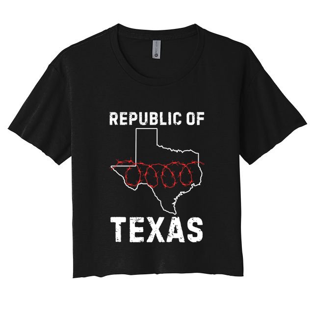 Texas Border Crisis Come And Take It Crop Top
