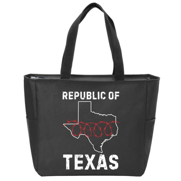 Texas Border Crisis Come And Take It Zip Tote Bag