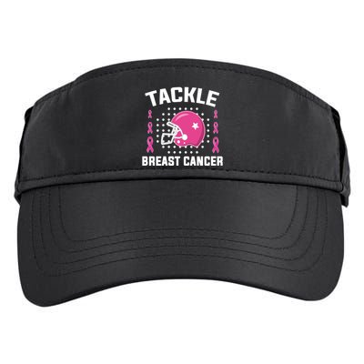 Tackle Breast Cancer Football Helmet Adult Drive Performance Visor