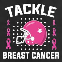 Tackle Breast Cancer Football Helmet Beanie