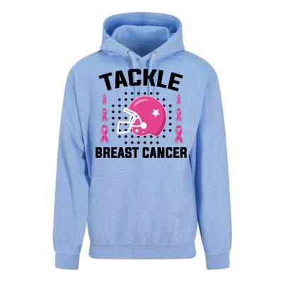 Tackle Breast Cancer Football Helmet Unisex Surf Hoodie