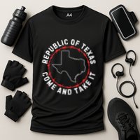 Texas Border Crisis Come And Take It Performance Shirt