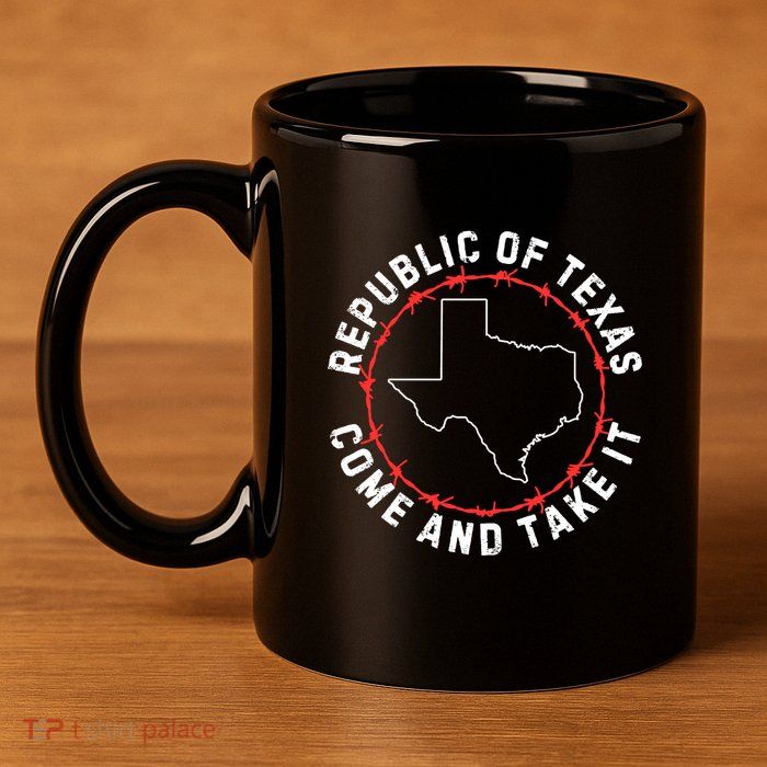 Texas Border Crisis Come And Take It 11oz C Handle Ceramic Mug