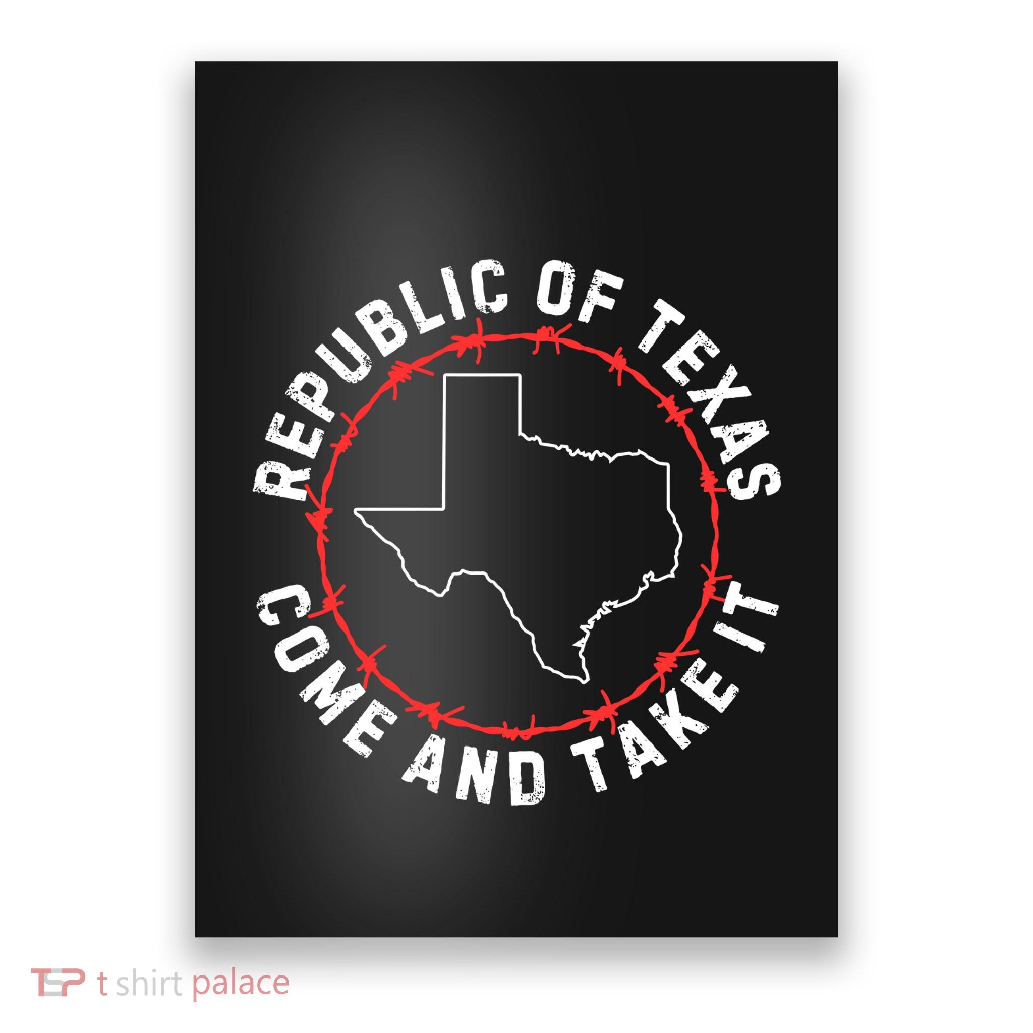 Texas Border Crisis Come And Take It Poster