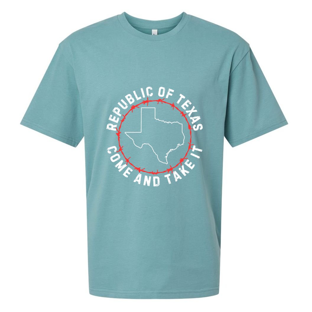Texas Border Crisis Come And Take It Sueded Cloud Jersey T-Shirt