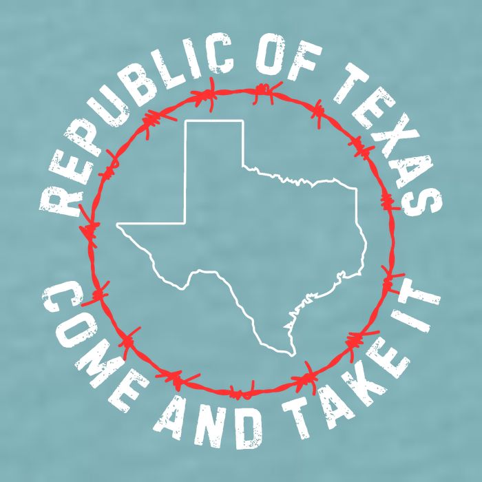 Texas Border Crisis Come And Take It Sueded Cloud Jersey T-Shirt