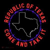 Texas Border Crisis Come And Take It Drawstring Bag