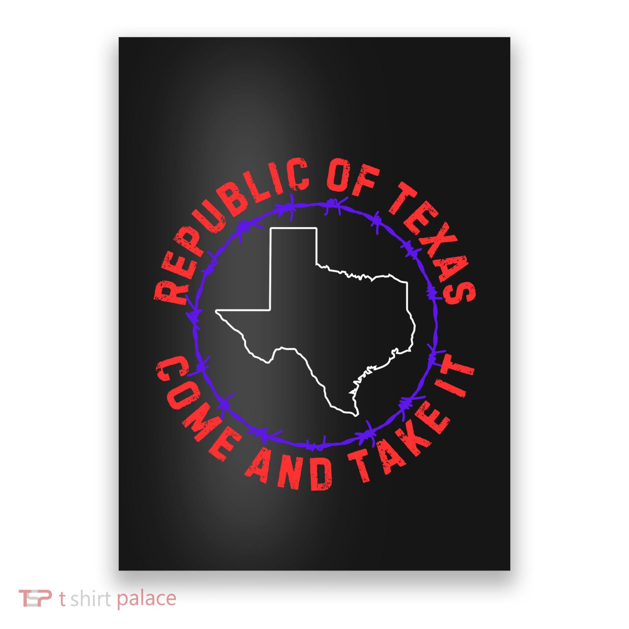 Texas Border Crisis Come And Take It Poster