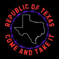 Texas Border Crisis Come And Take It Cropped Pullover Crew