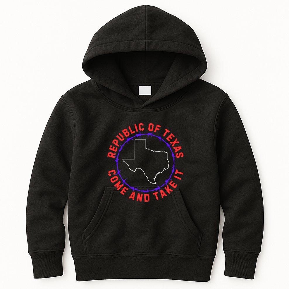 Texas Border Crisis Come And Take It Kids Hoodie